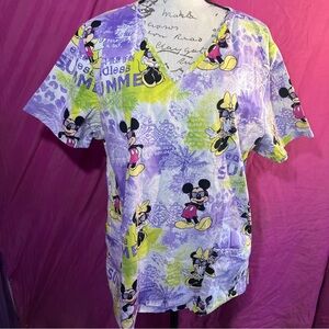 Disney Vibrant Mickey Mouse Shirt